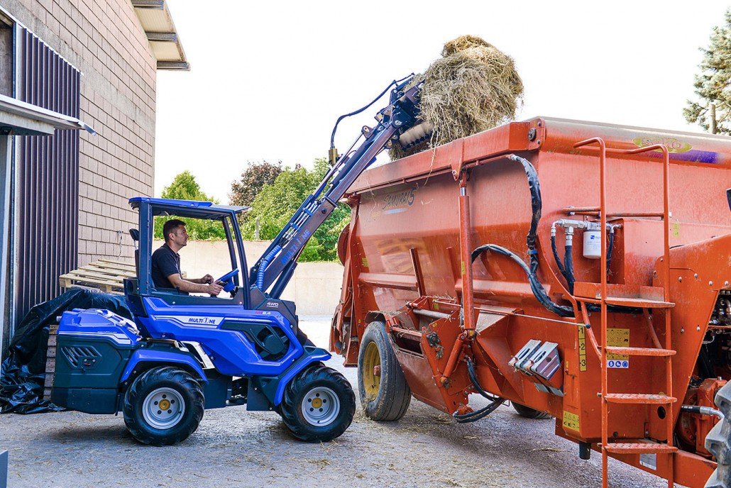 mini loader 8 series with pallet fork